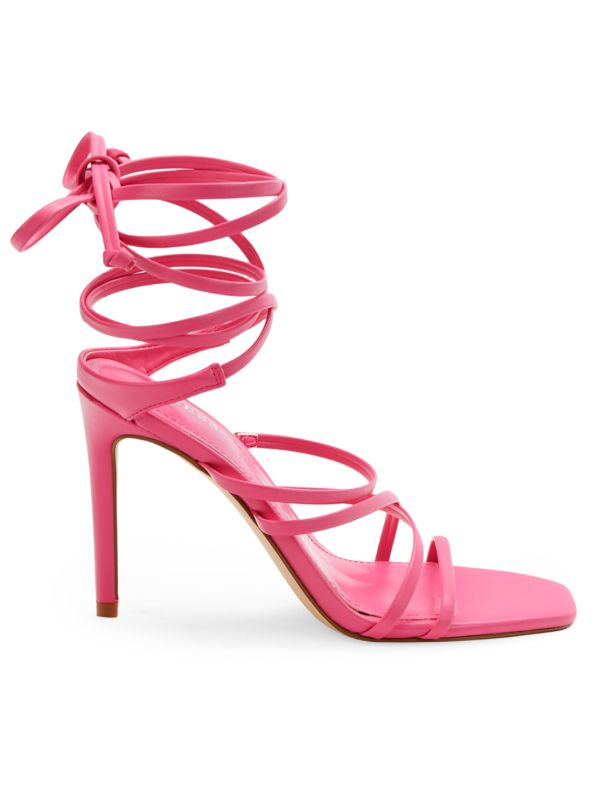 Guess Ankle-Tie Stiletto Sandals